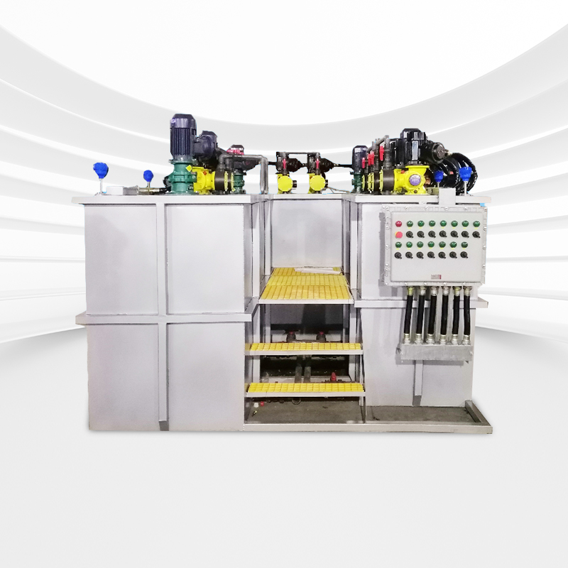 三槽式自動溶藥裝置