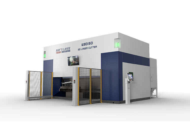 熱成型三維五軸激光切割機